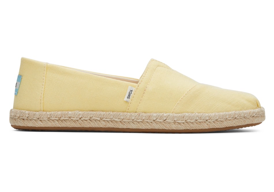 Toms Espadrille Espadrille κίτρινο