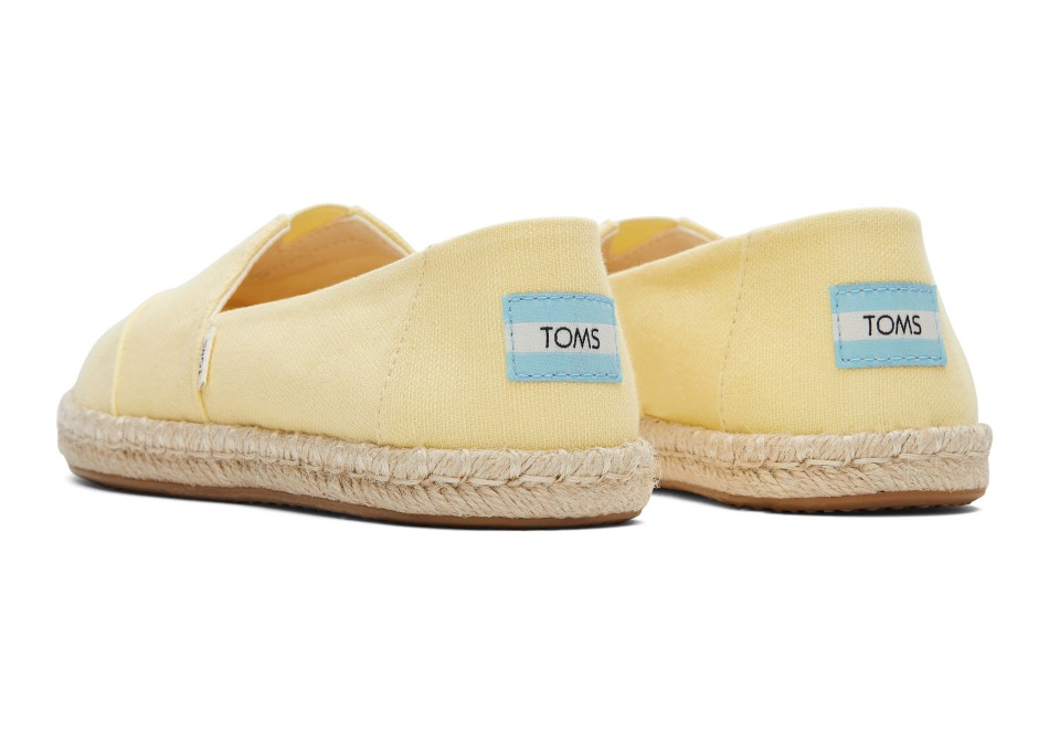 Toms Espadrille Espadrille κίτρινο