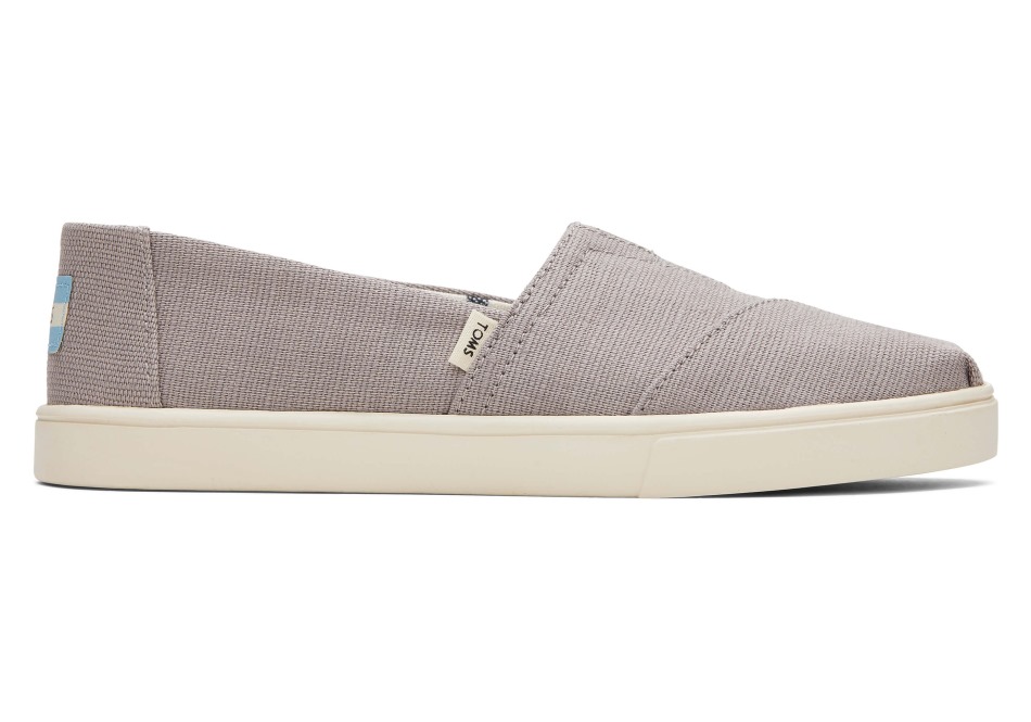 Slip Cupsole Toms Alpargata στο πρωινό περιστέρι