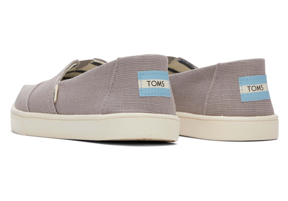 Slip Cupsole Toms Alpargata στο πρωινό περιστέρι