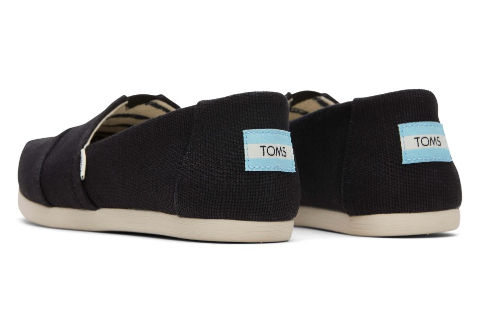 Toms Heritage Alpargata Black