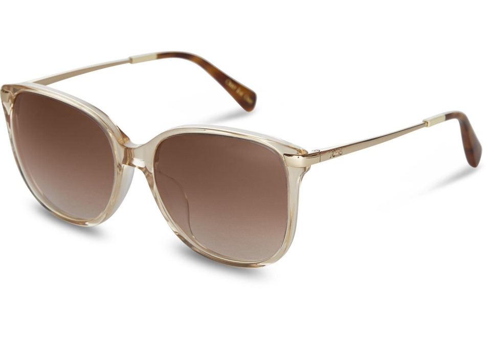 Toms Sandela 201 Champagne Crystal-brown ντεγκραντέ