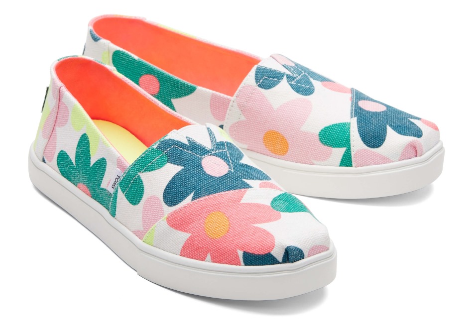 Toms Alpargata Cupsole Slip On Floral