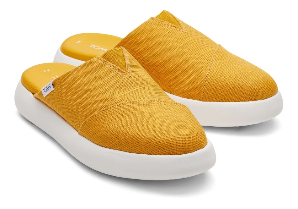 Toms Mallow Mule χρυσοκίτρινο