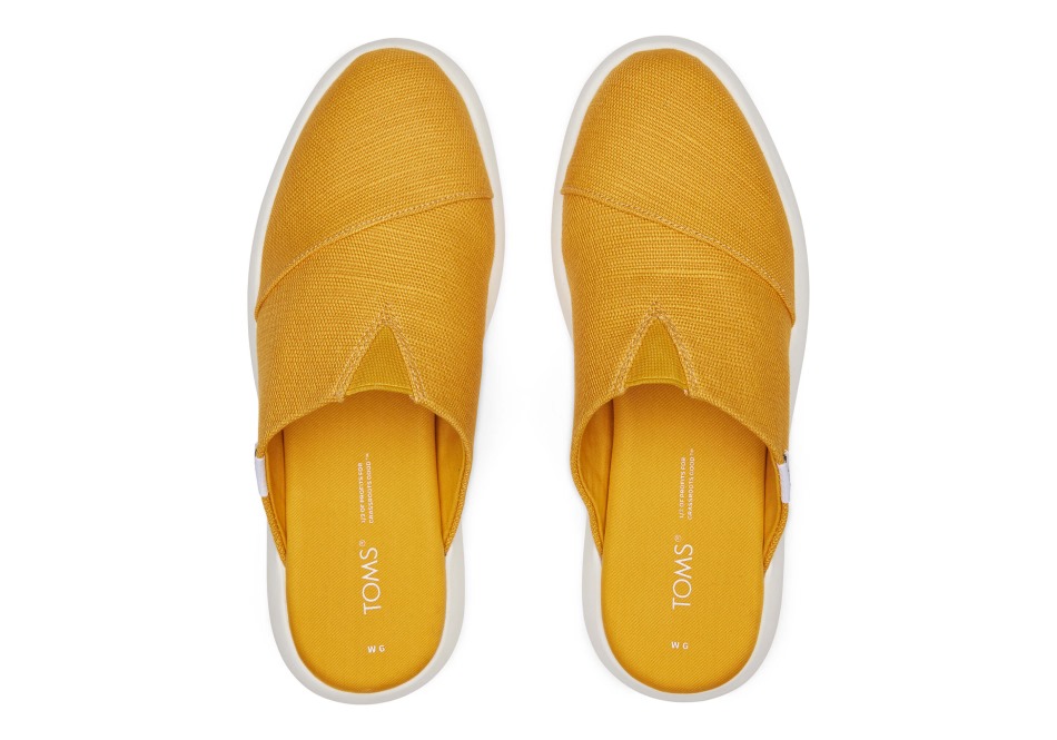Toms Mallow Mule χρυσοκίτρινο
