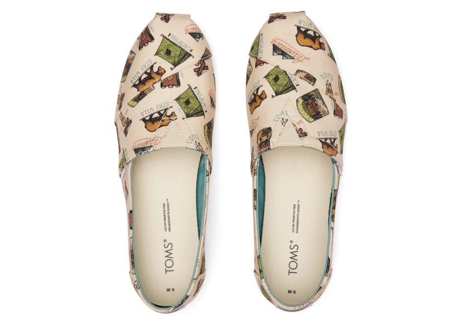 Toms Alpargata κάμπινγκ φυσικό