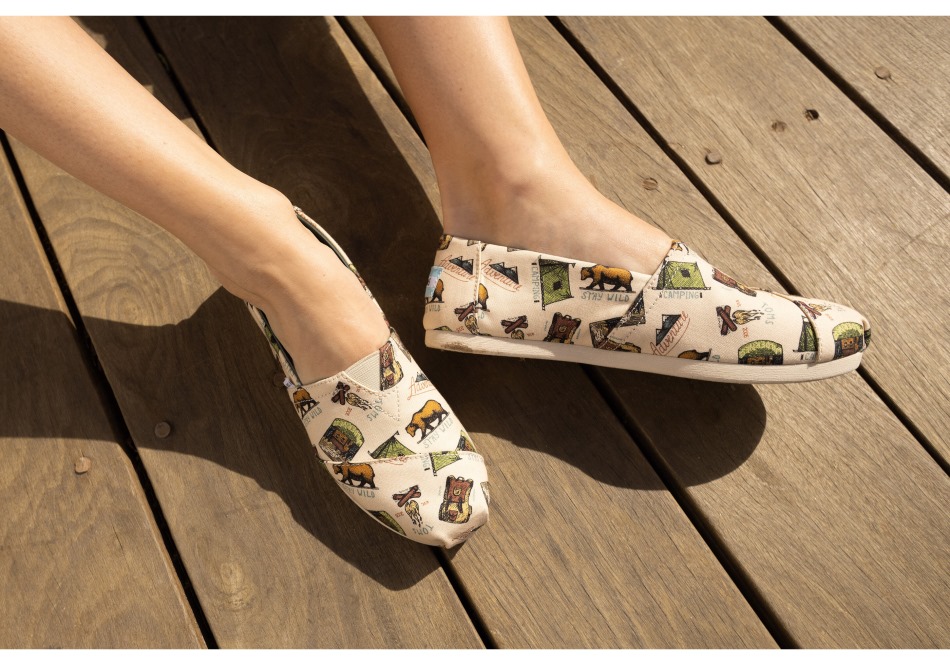 Toms Alpargata κάμπινγκ φυσικό