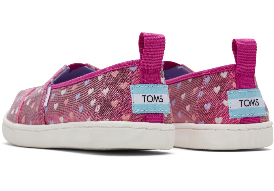 Toms νεανική αλπαργάτα λάμψη καρδιές καρδιές