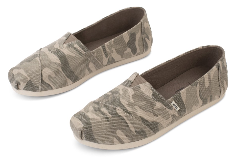 Toms Alpargata Camo Taupe γκρι