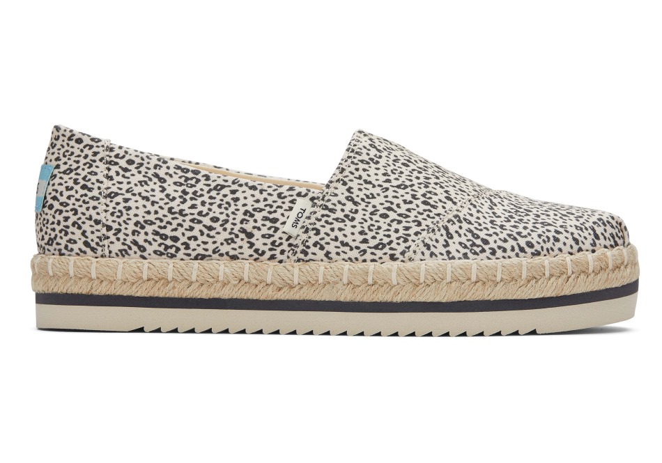 Toms Platform Alpargata Natural Toms