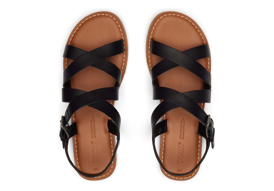 σανδάλι Toms Sicily μαύρο