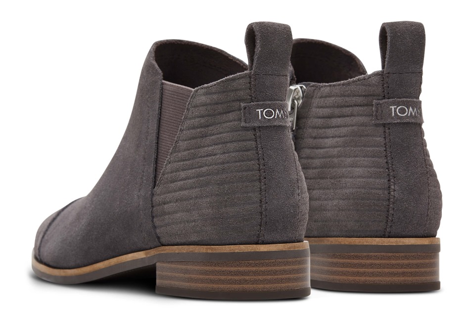 Toms Reese Bootie τσιμέντο γκρι