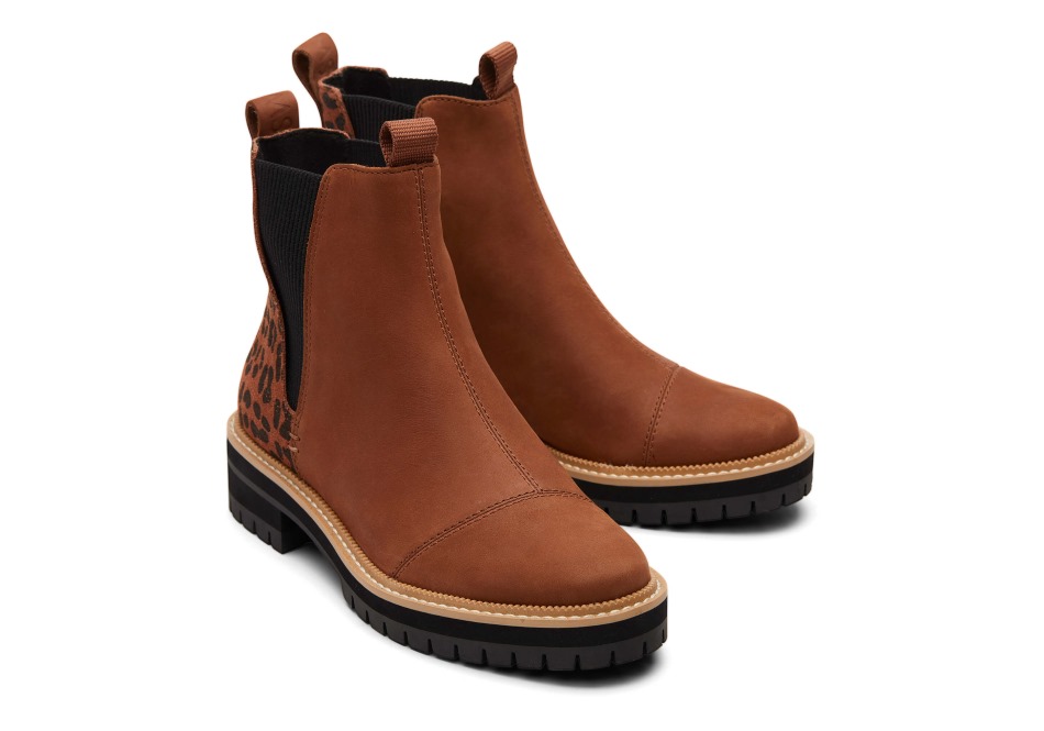 Toms Dakota μποτάκι σκούρο χόβολο