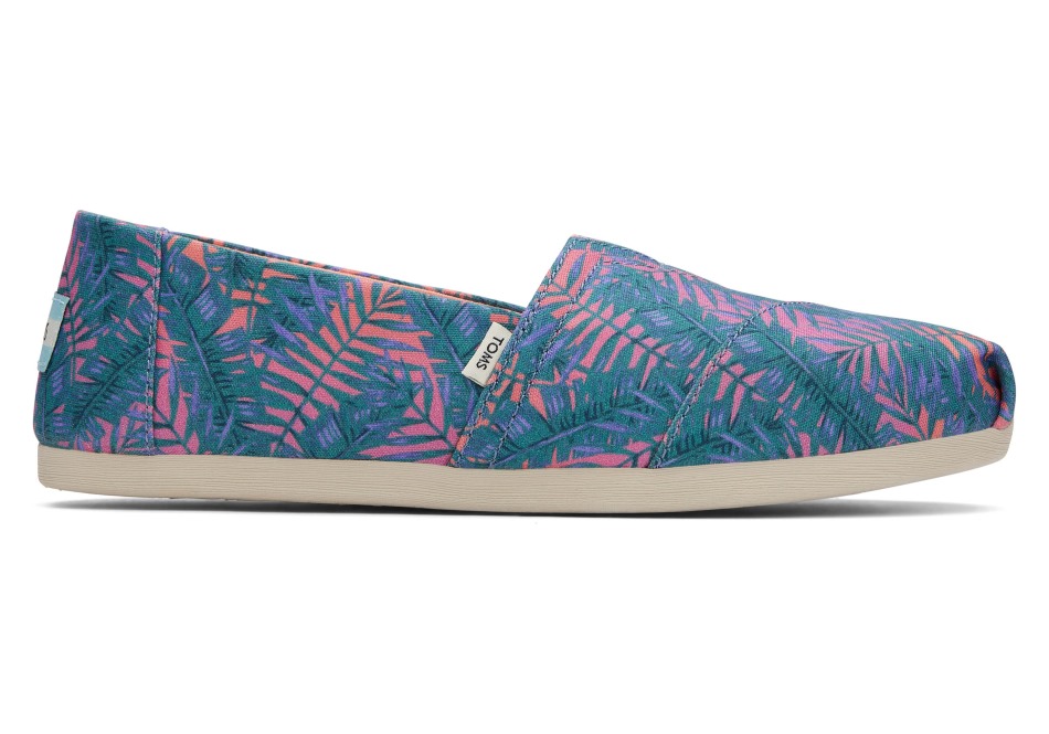 Toms California Palms Alpargata ηλιοβασίλεμα παλάμη