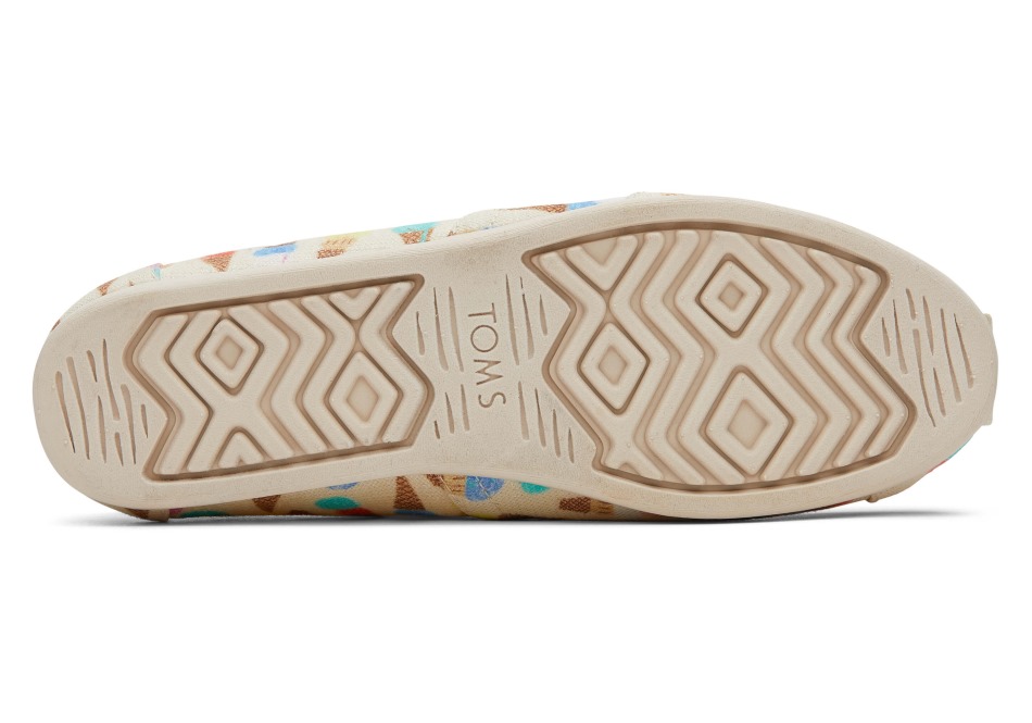 παγωτό Toms Alpargata Natural Glitz