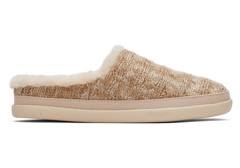 παντόφλα Toms Sage καφέ Sahara
