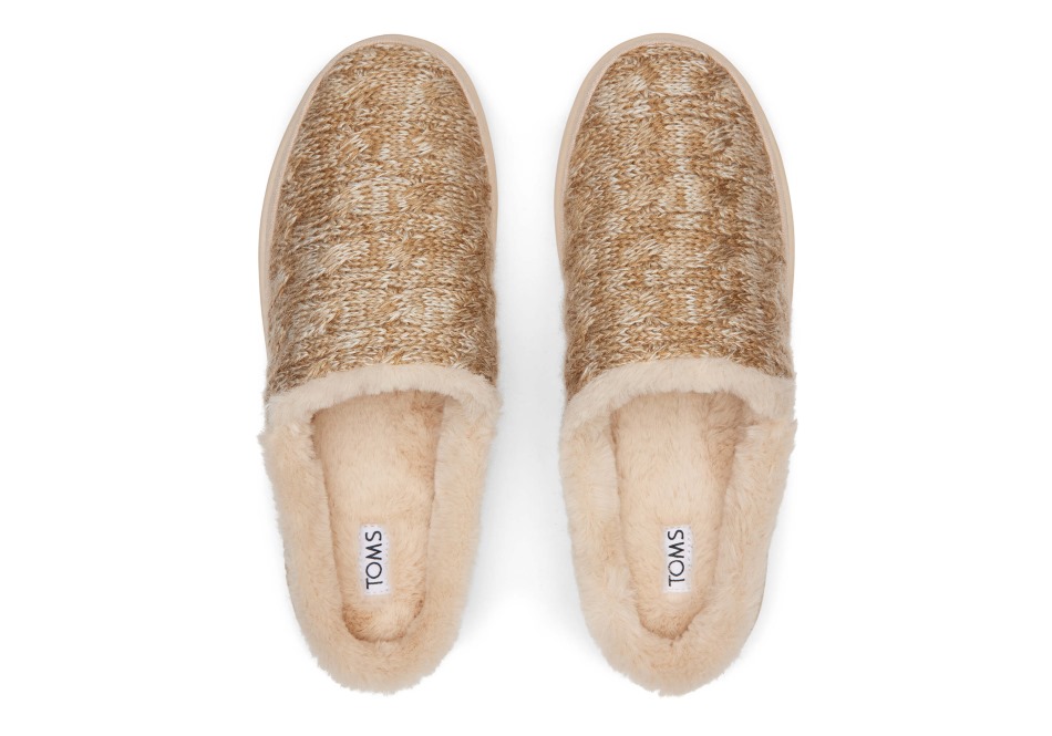 παντόφλα Toms Sage καφέ Sahara