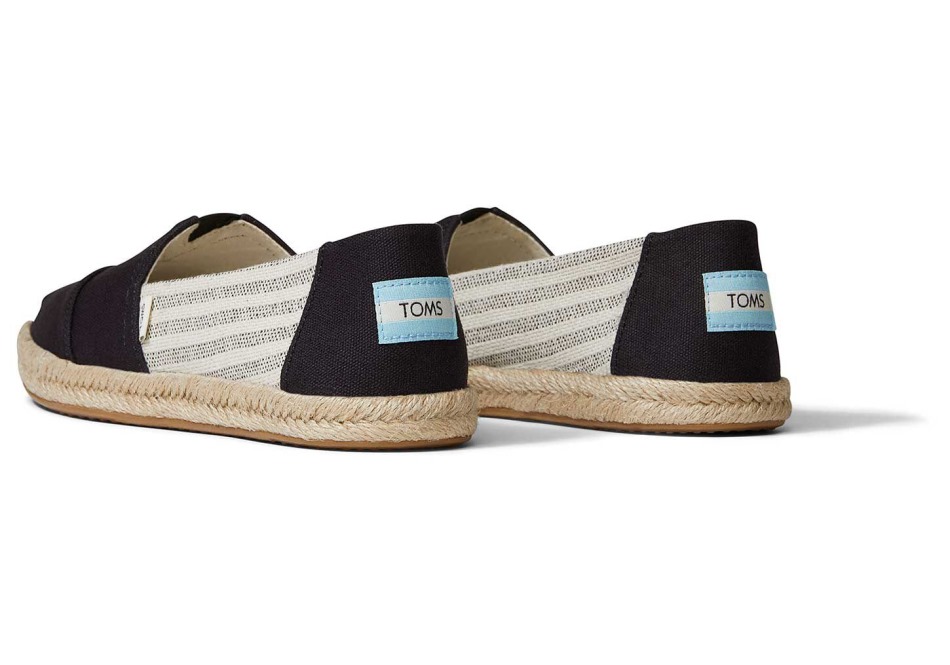 Toms Espadrille Espadrille μαύρη
