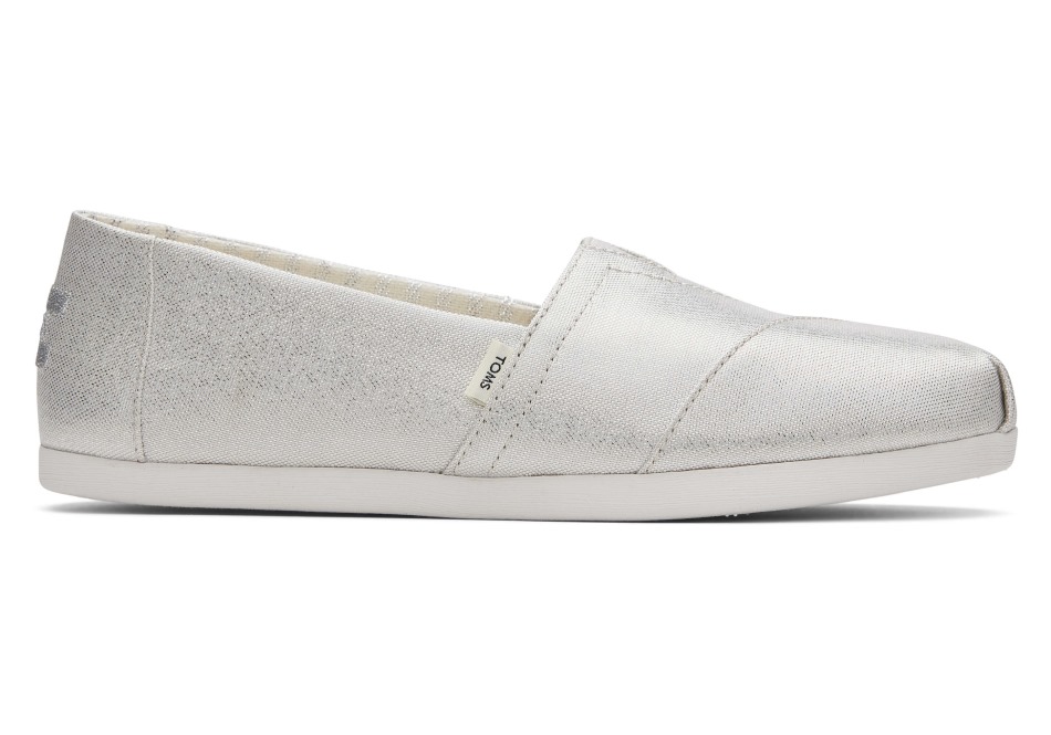 Toms Alpargata Glimmer ασημί