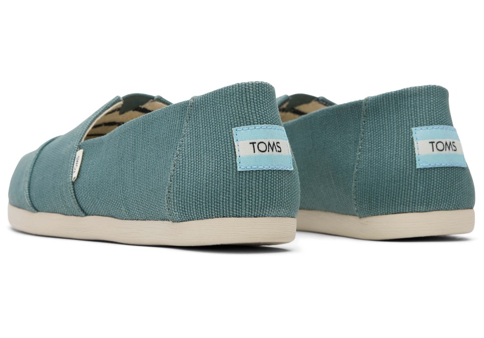 Toms πράσινο αλπαργάτα ασημί πεύκο