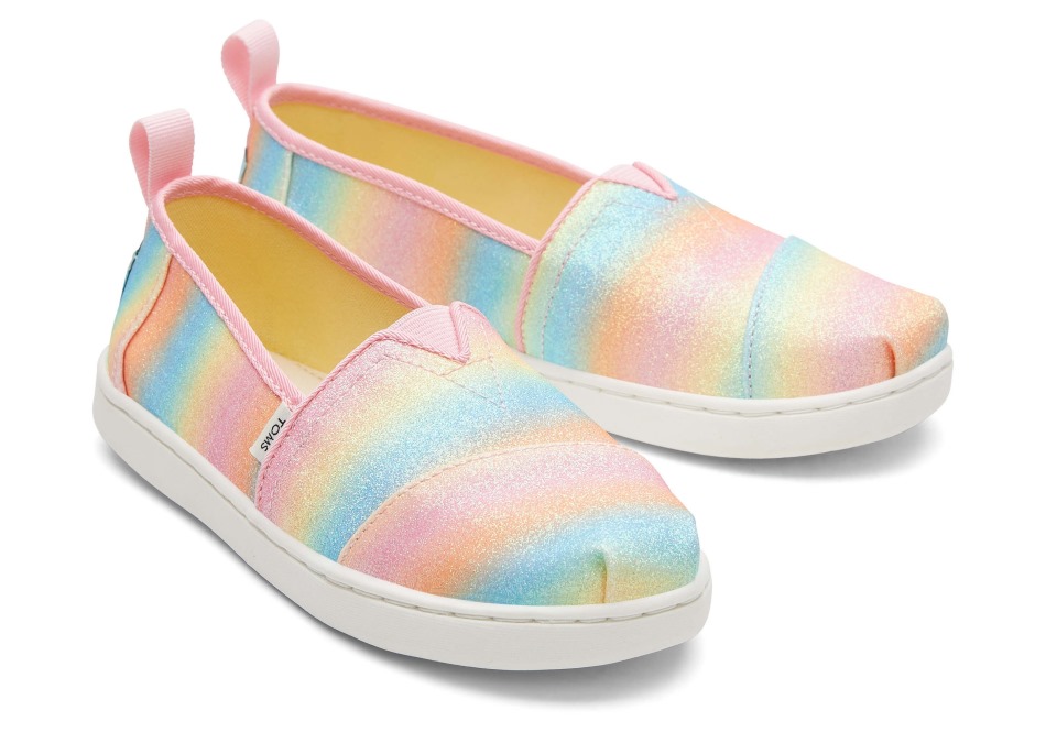 Toms νεανική αλπαργάτα γκλίτερ καραμέλα ροζ