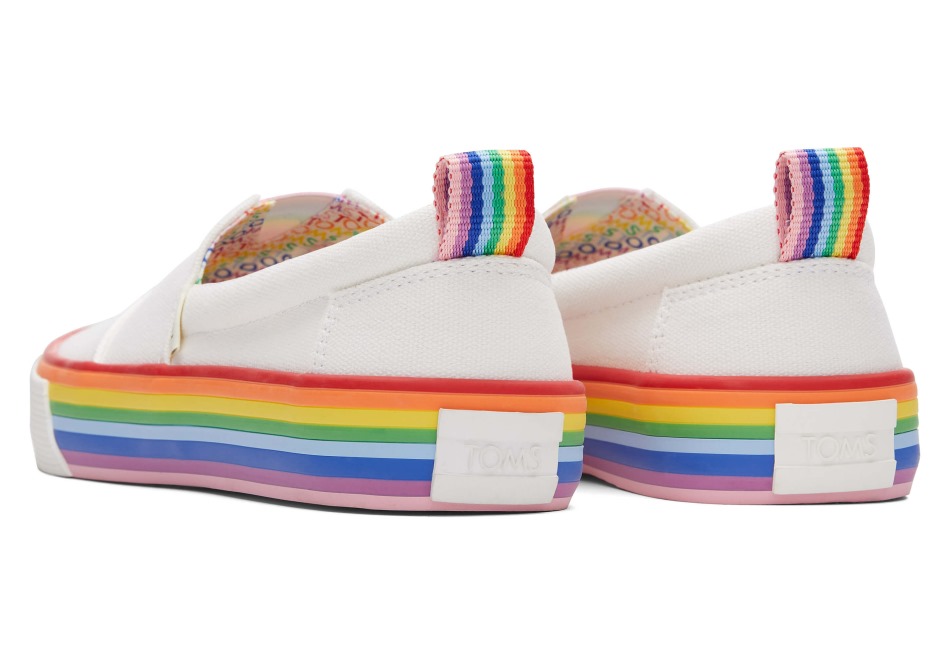 Toms Unity Pride Fenix Multi White