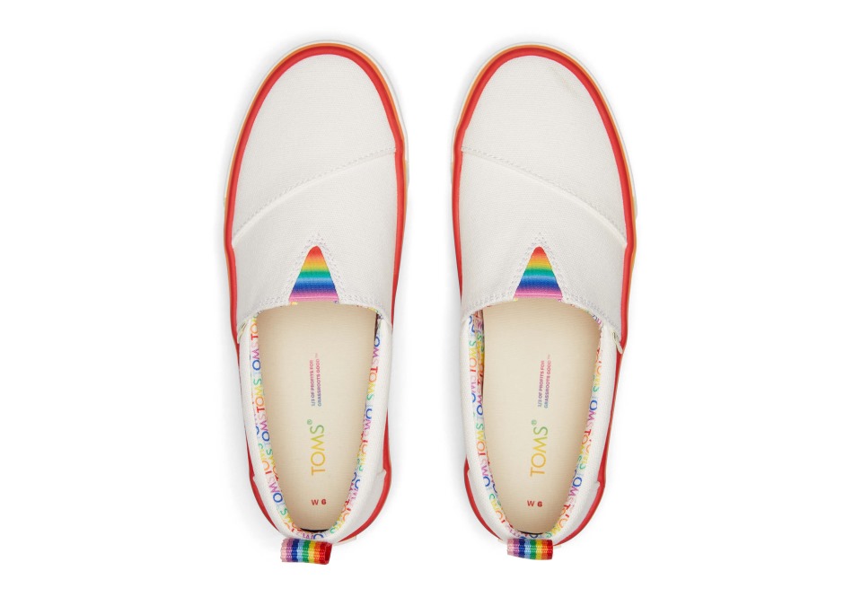 Toms Unity Pride Fenix Multi White