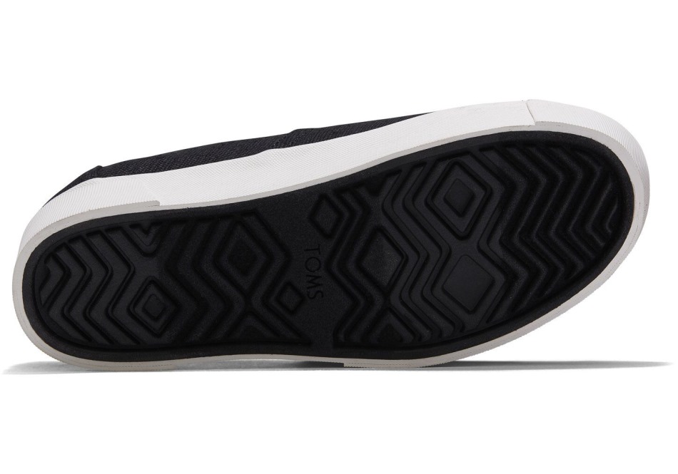 Alpargata Boardwalk Slip On Toms Black
