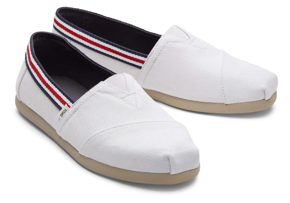 Toms Trim Alpargata λευκό
