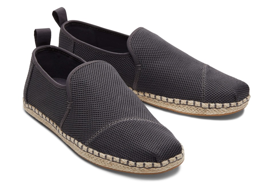 Toms Espadrille Espadrille Repreve σκούρο γκρι