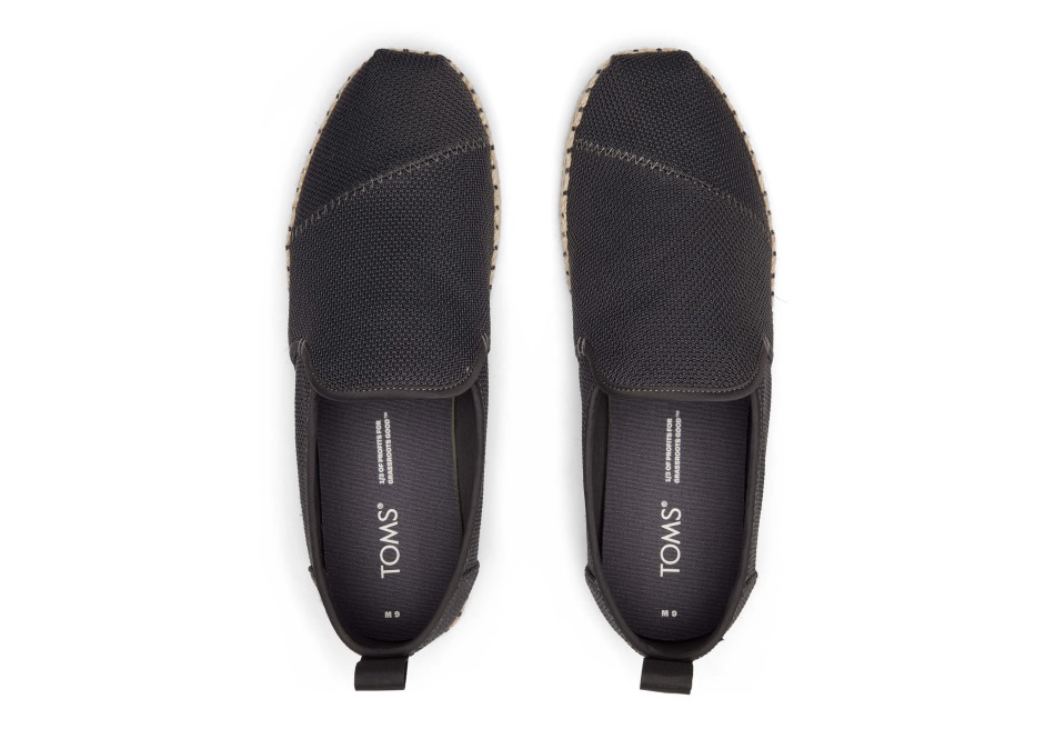 Toms Espadrille Espadrille Repreve σκούρο γκρι
