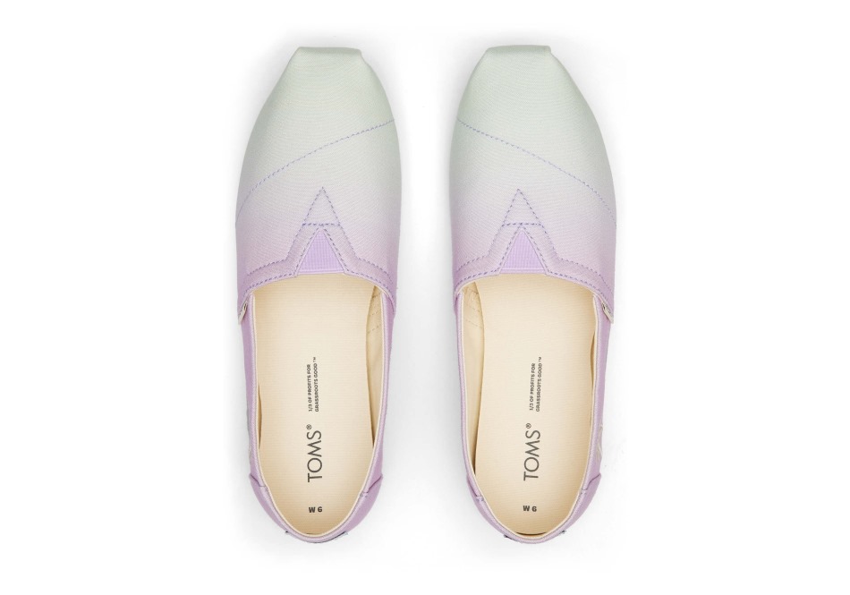 Toms Espadrille Ombre φοίνικα λιλά Ombre