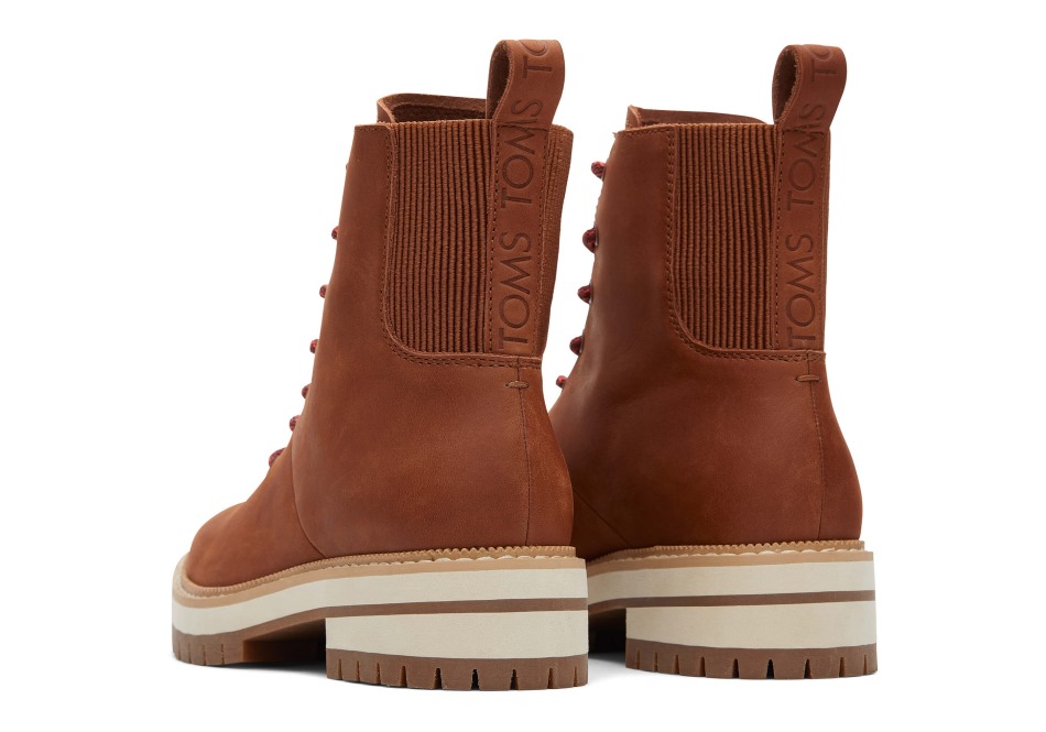 μποτάκι Toms Frankie σκούρο καφέ