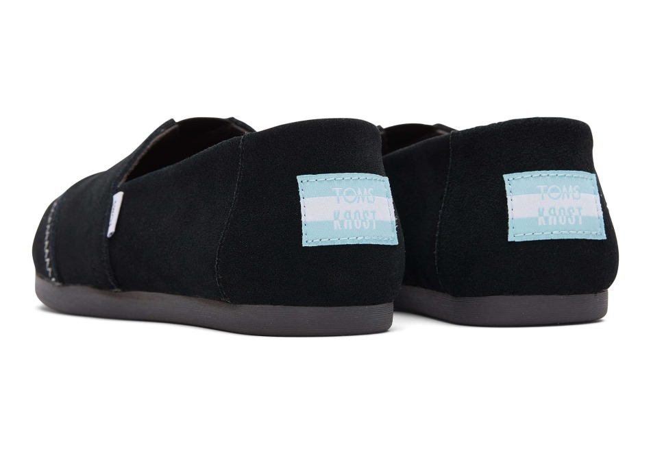 Toms X Krost Alpargata σουέντ μαύρο