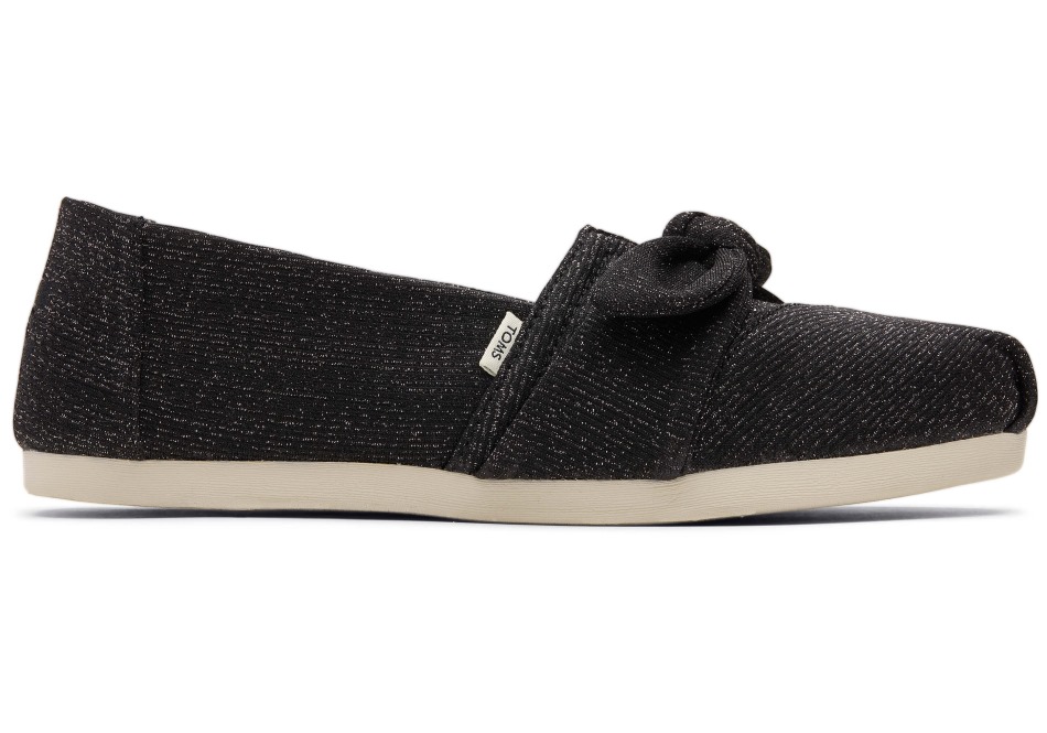 Toms Alpargata Glimmer Black Glimmer