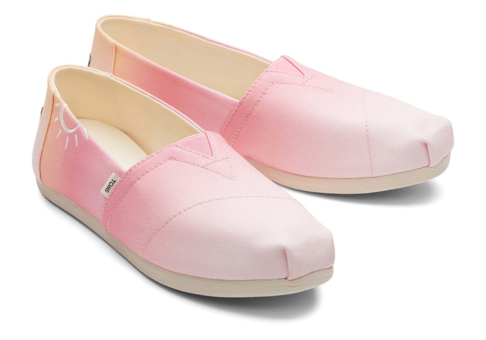 Toms Espadrille Ombre Sun Pink Ombre