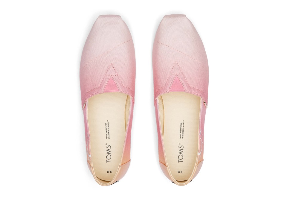 Toms Espadrille Ombre Sun Pink Ombre