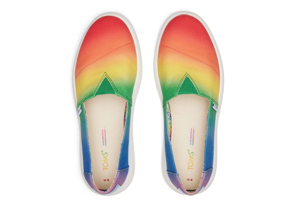 Toms Unity Pride Mallow Rainbow Multi