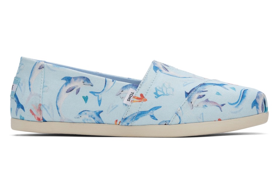 Toms Dolphins Alpargata μπλε