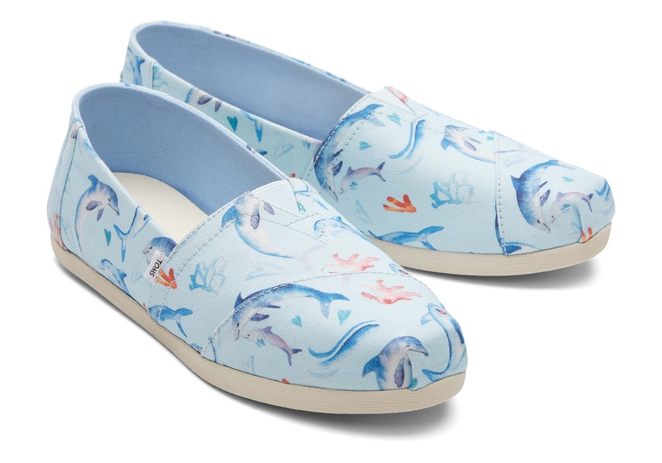 Toms Dolphins Alpargata μπλε