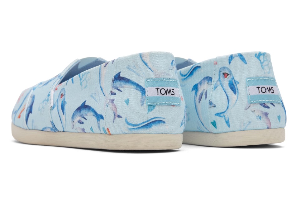 Toms Dolphins Alpargata μπλε