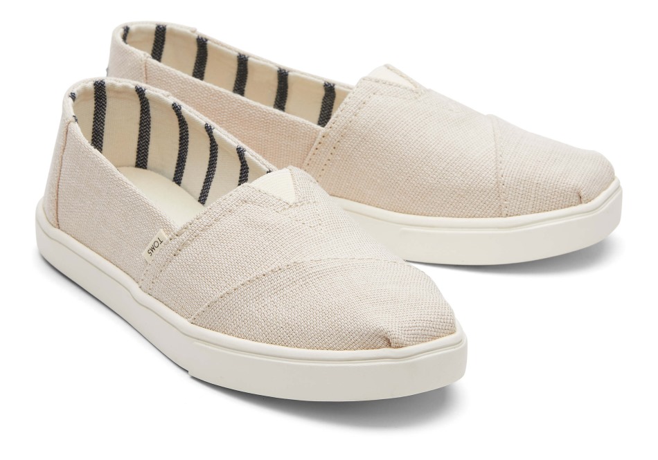 Toms Alpargata Cupsole Slip σε φυσικό