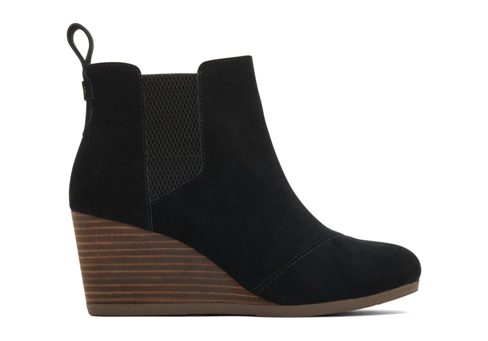 μαύρη μπότα Toms Kayley