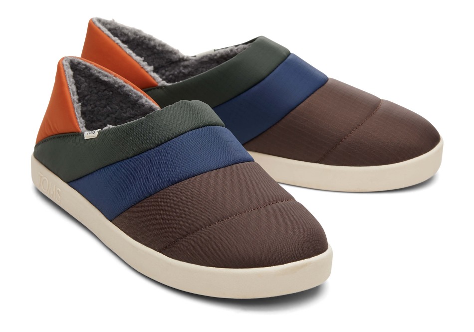 παντόφλα Toms Ezra καφέ Multi