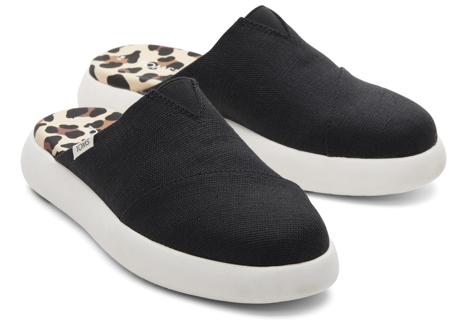 Toms Mallow Mule μαύρο