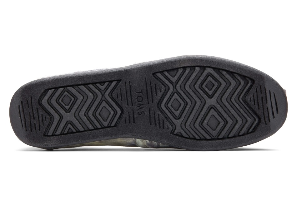 Toms Alpargata Tie βαφή κέδρου πράσινου