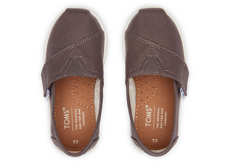 Toms Grey Alpargata στάχτη