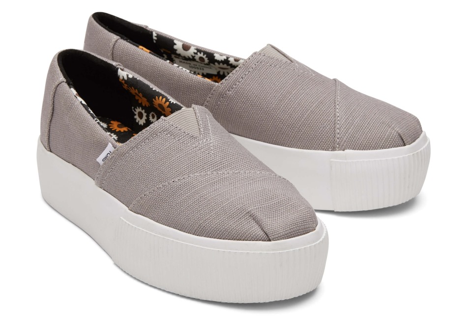 Toms Alpargata Boardwalk Slip στο πρωινό περιστέρι