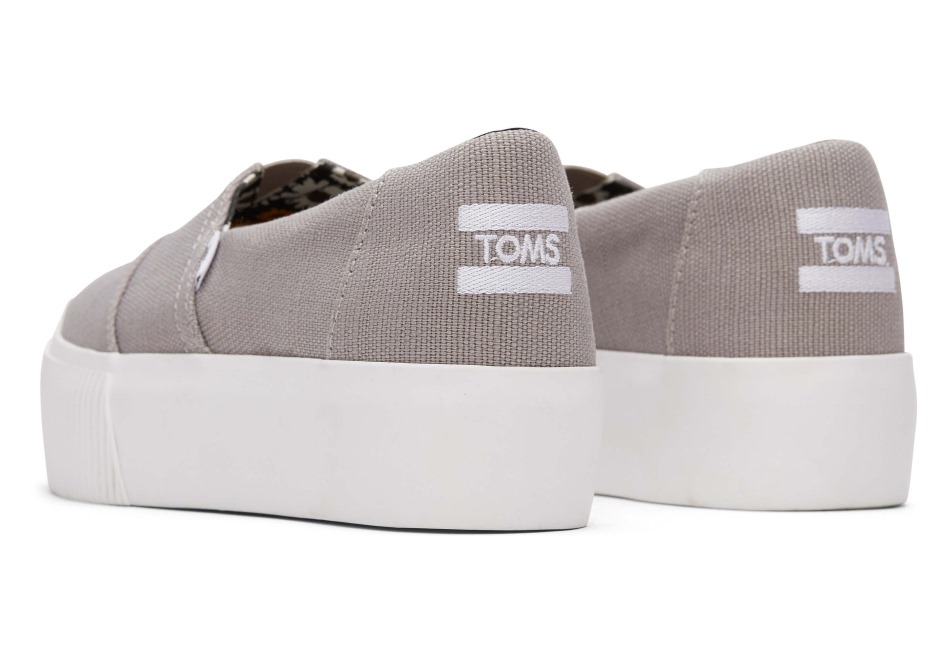 Toms Alpargata Boardwalk Slip στο πρωινό περιστέρι