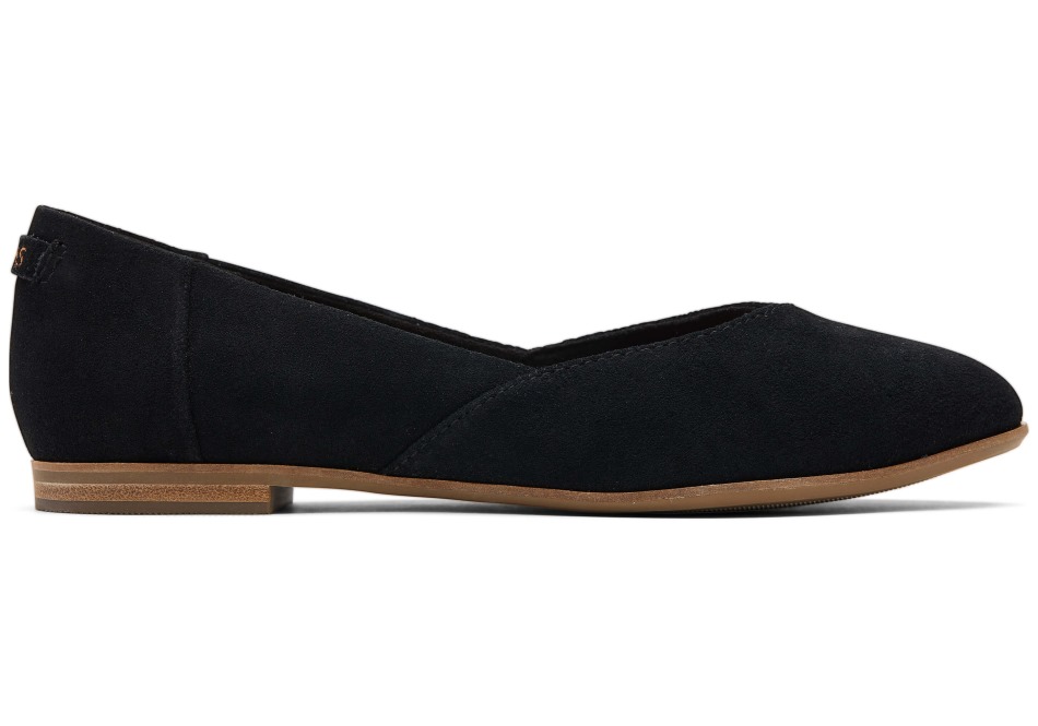 Toms Jutti προσεγμένο Flat αληθινό μαύρο